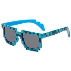 Minecraft Creeper bril - Blauw