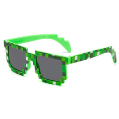 Minecraft Creeper bril - Groen